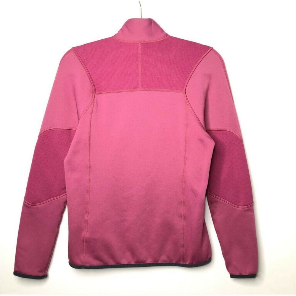 Patagonia Piton Hybrid Fleece Women's Soft Shell Half Zip Jacket Pink Size Small - Picture 4 of 10
